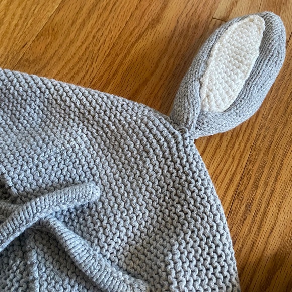 Organic Cotton Bunny Hat (1-3 year) - Picture 4 of 5